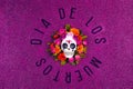 Day of the dead, Dia De Los Muertos Celebration Background Royalty Free Stock Photo