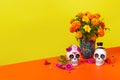 Day of the dead, Dia De Los Muertos Celebration Background Royalty Free Stock Photo