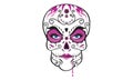 Day of the dead lady scull