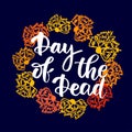 Day of the Dead lettering illustration