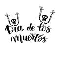 Day of the Dead lettering illustration