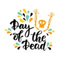Day of the Dead lettering illustration