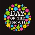 Day of the Dead Logo. Dia de los Muertos