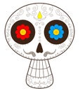 Day of the dead mexico vector illustration