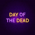 Day of the Dead Neon Sign