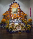 Day of the dead offering altar