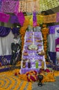 Day of the dead offering altar