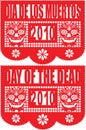 Day of the Dead Paper Banner