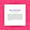 Day of the Dead Paper Template