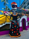 Day of the Dead statue Mexico Royalty Free Stock Photo