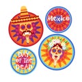 Day Of Dead Traditional Mexican Halloween Dia De Los Muertos Holiday Party Royalty Free Stock Photo