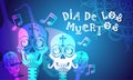 Day Of Dead Traditional Mexican Halloween Dia De Los Muertos Holiday Party Decoration Royalty Free Stock Photo