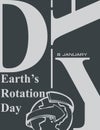 Day Earth Rotation Day