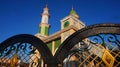 During the day, an enchanting artistic view unfolds when we look at the Nurul Ittihad Hj Mosque. Asseng Taba