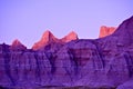 Day End in Badlands