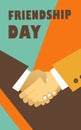 Day of friendship poster