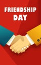 Day of friendship poster