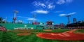 Day Game at Fenway Park, Boston, MA. Royalty Free Stock Photo