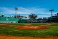 Day Game at Fenway Park, Boston, MA. Royalty Free Stock Photo