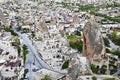 The day Goreme, landscape Cappadocia Royalty Free Stock Photo