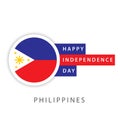 Happy Philippines Independence Day Vector Template Design Illustrator