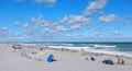 A Day at Juno Beach, Florida Royalty Free Stock Photo