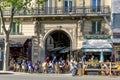 Day after lockdown due to covid-19 in a famous Parisian cafe in Paris