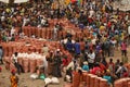 Day of market in Mande. Ethiopia
