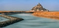 A day at Mont St. Michel Royalty Free Stock Photo