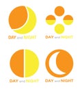 Day and night logo