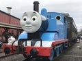 Day Out with Thomas at Essex Steam Train in Connecticut Royalty Free Stock Photo