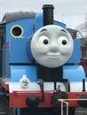 Day Out with Thomas at Essex Steam Train in Connecticut Royalty Free Stock Photo