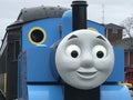 Day Out with Thomas at Essex Steam Train in Connecticut Royalty Free Stock Photo