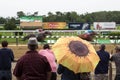 A Day At The Races- Belmont Park New York Royalty Free Stock Photo