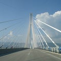 Day Rio Antirio Bridge Royalty Free Stock Photo