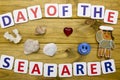 Day a seafarer, celebrated as national holidays Royalty Free Stock Photo