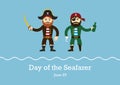 Day of the Seafarer vector