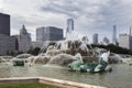 Buckingham Fountain Chicago Royalty Free Stock Photo