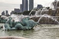 Buckingham Fountain Chicago Royalty Free Stock Photo