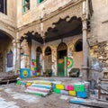 Bayt Madkour Pasha: Historical abandoned house located at Souq Al Selah Street, Darb Al Ahmar district, Old Cairo