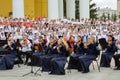 Day of Slavic Writing and Culture in Chuvashia. Performance of the symphonic chapel and the consolidated choir of Chuvashia.