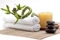 Day spa setting Royalty Free Stock Photo