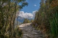 Day Three of the Inca Trail Trek to Machu Picchu Royalty Free Stock Photo