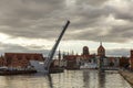 Day view on the Gdansk old town