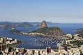 Day view of Sugar Loaf mountain in Rio de Janeiro, Brazil.