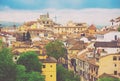 Day view to old part Granada Royalty Free Stock Photo