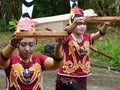 Dayak dance Royalty Free Stock Photo