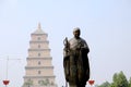 Dayan tower , Big Wild Goose Pagoda Royalty Free Stock Photo