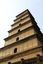 Dayan tower , Big Wild Goose Pagoda Royalty Free Stock Photo