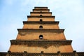 Dayan tower , Big Wild Goose Pagoda Royalty Free Stock Photo